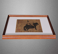 禹城书画装裱配框服务案例