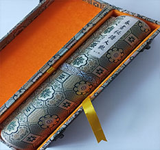 禹城书画装裱案例